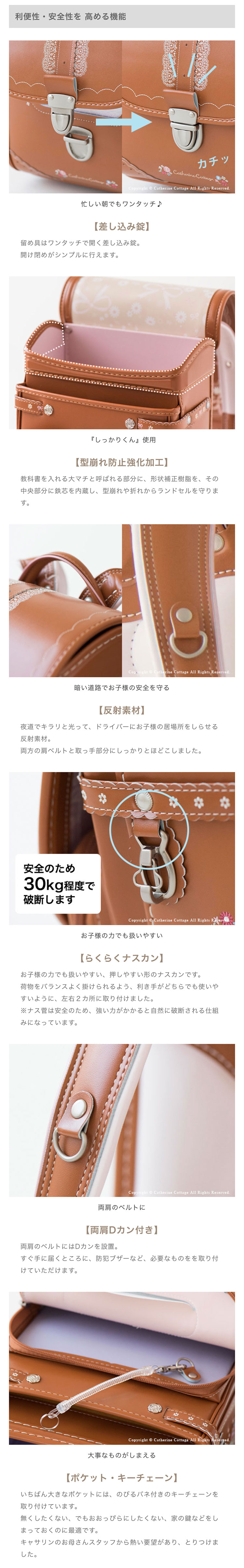 ランドセル 女の子 デザイン