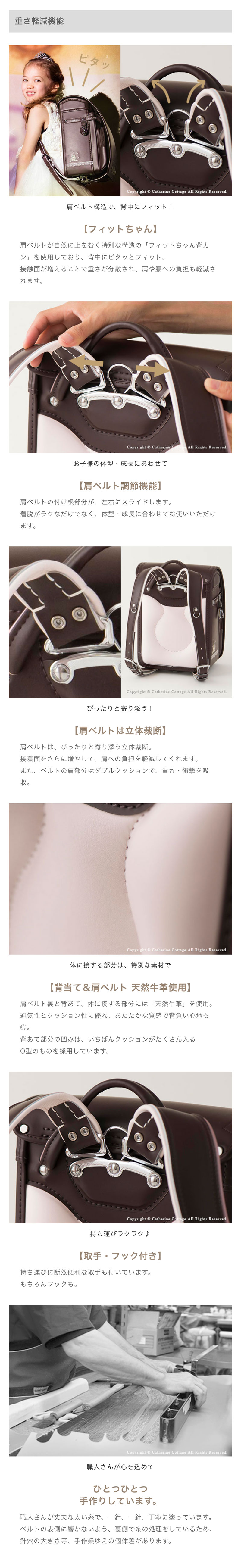 ランドセル 機能紹介
