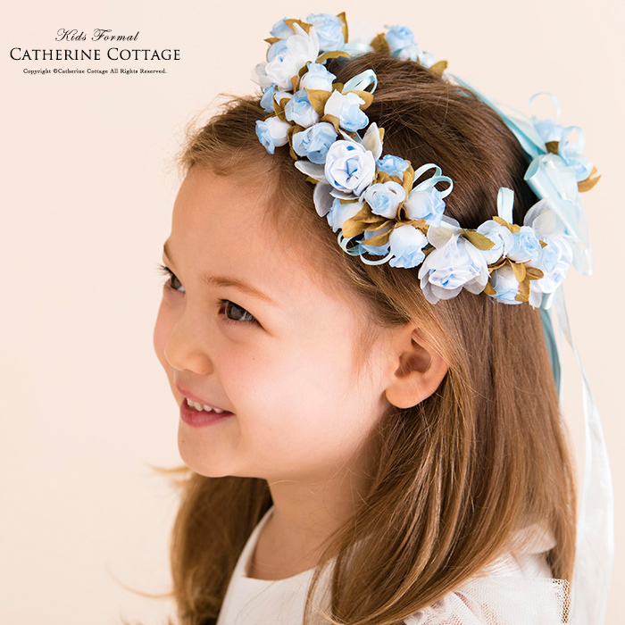 春の結婚式 発表会にぴったり 新作輸入ドレス フラワーティアラ 子供ドレス 子供ワンピース 子供フォーマル靴のキャサリンコテージ総合サイト