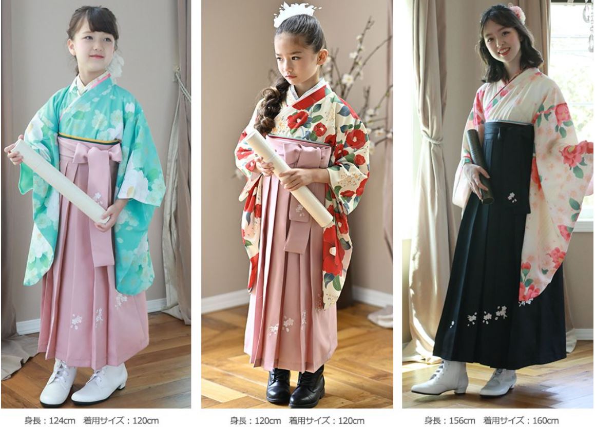卒園式・卒業式の袴スタイル、これで完璧！｜袴のきれいな着せ方・袴 
