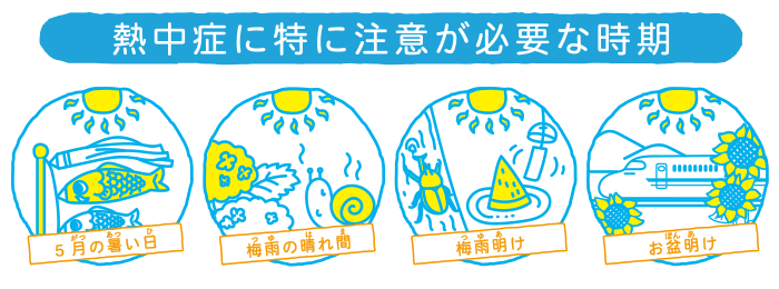 「熱中症」予防・対策・備え！｜子どもとの暮らしに役立つ情報2023